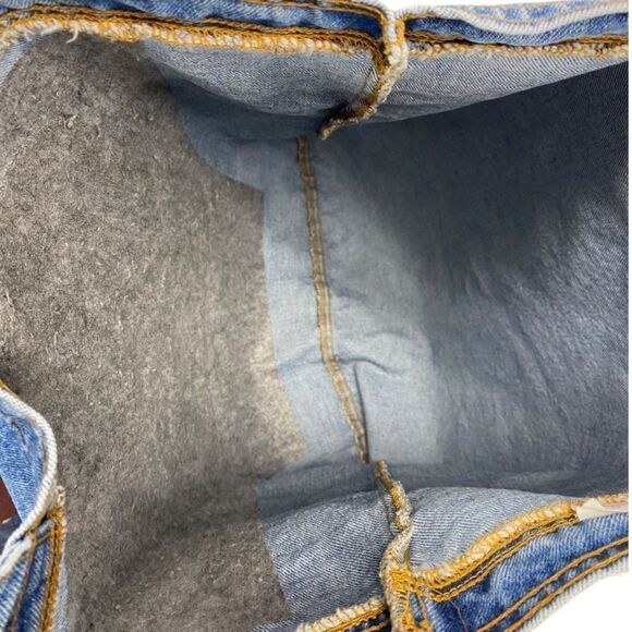 Denim Steamboat Embossed Shoulder Tote Bag - Picture 7 of 7